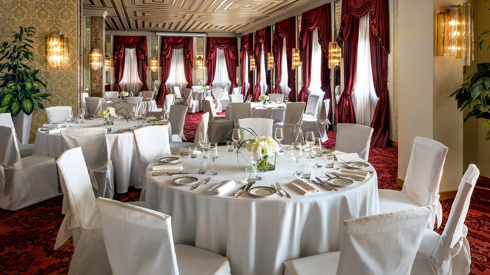 Salone Marco Polo – Wedding Setup Salone Marco Polo – Wedding Setup