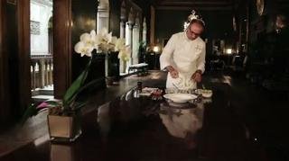 Burrata, tomato and watermelon salad  | Terrazza Danieli | Venice Hotels