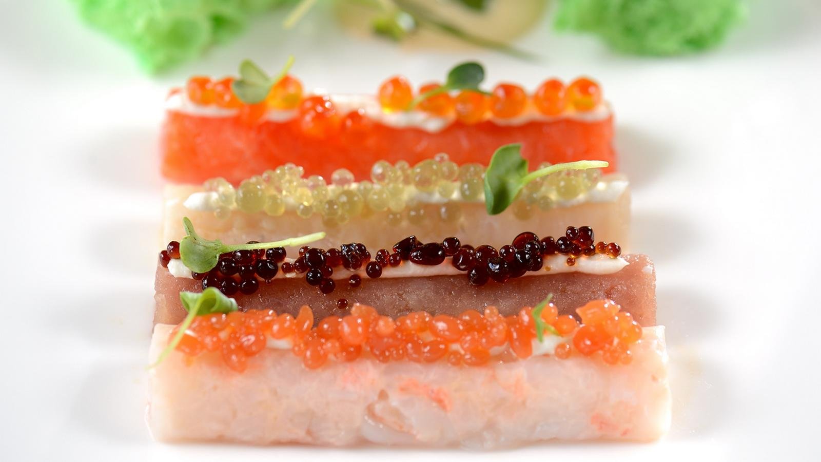 A starter at Restaurant Terrazza Danieli