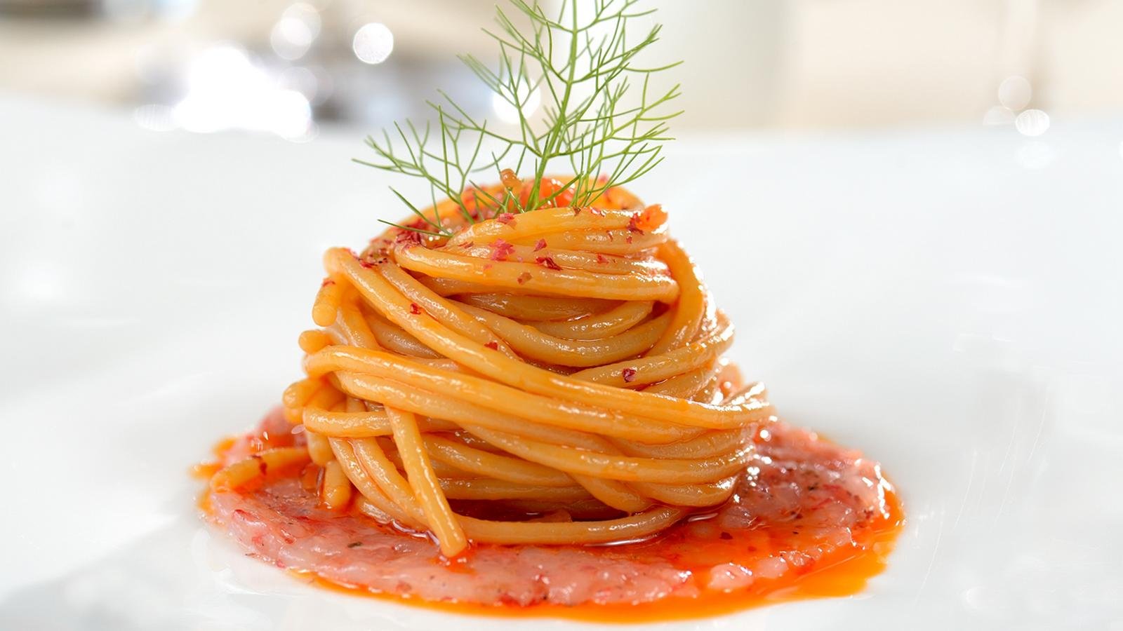 Pasta at Restaurant Terrazza Danieli