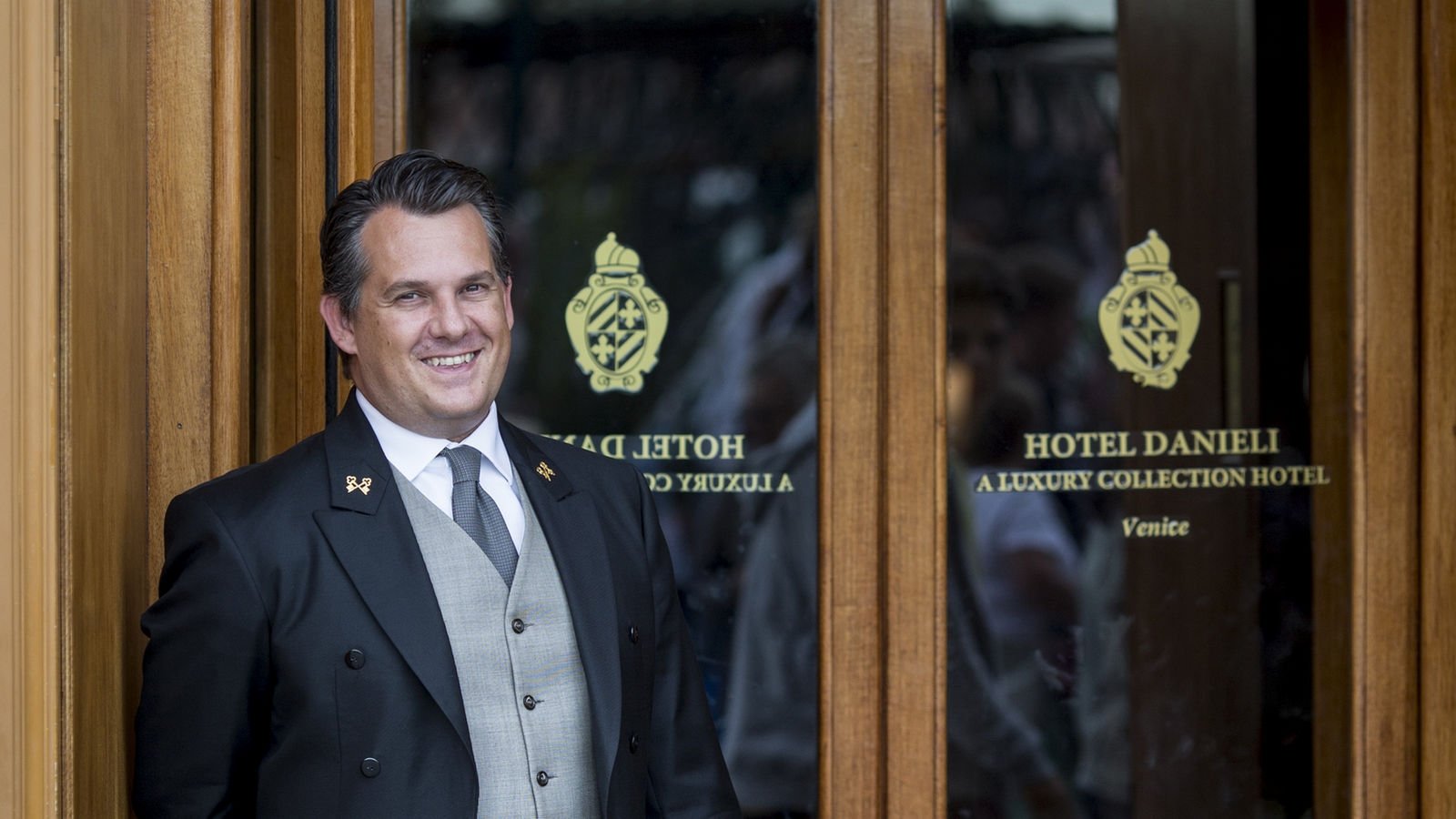 Filippo Bollani Head Concierge at Hotel Danieli