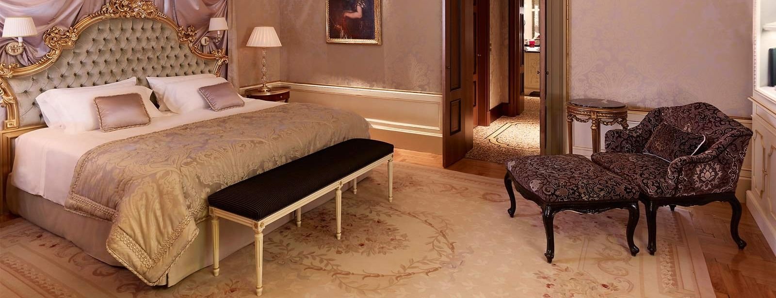 Signature Suite master bedroom