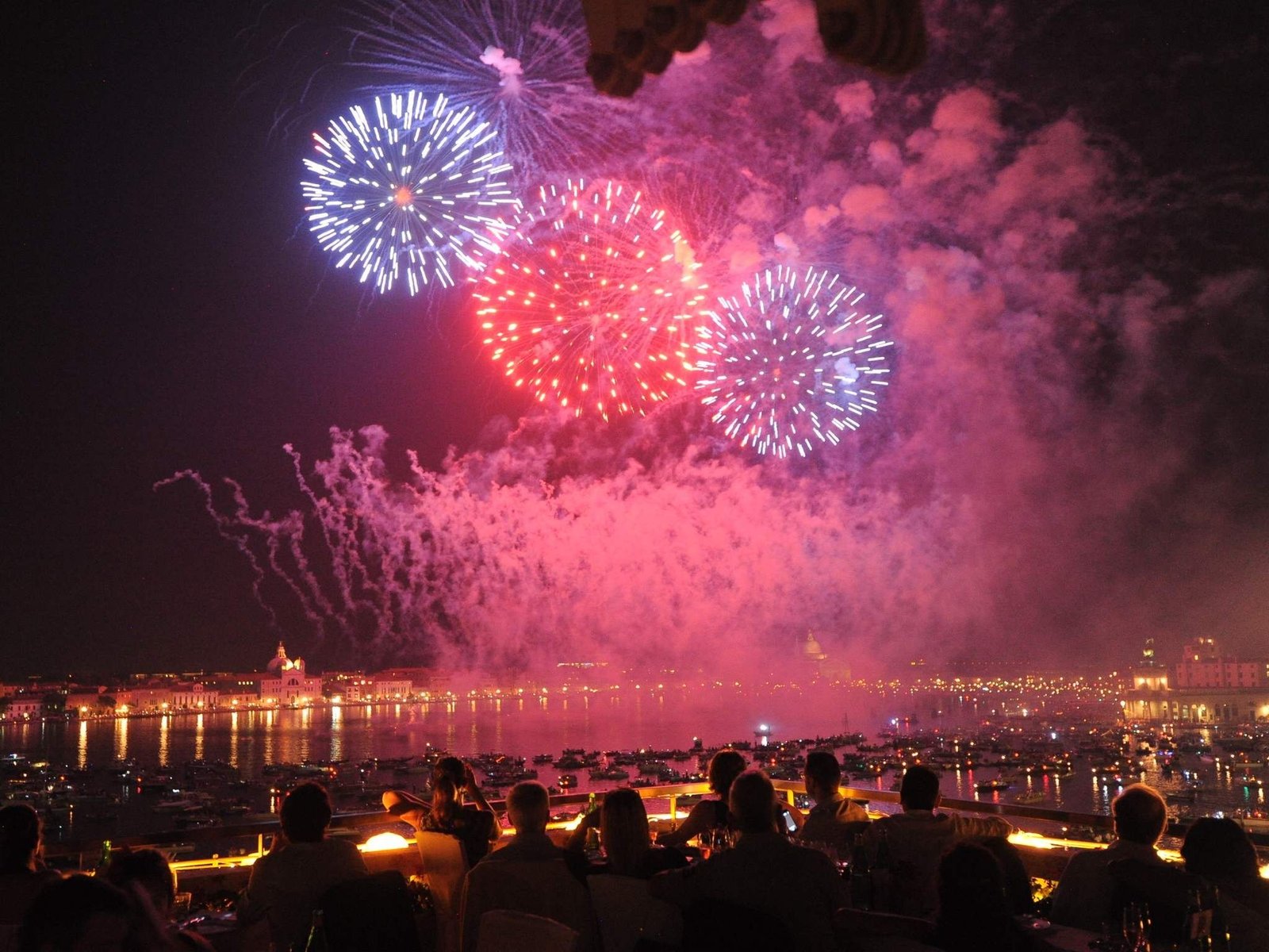 Fuochi d'artificio festa del redentore